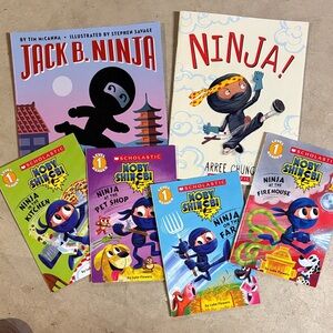 Scholastic Ninja and Moby Shinobi Book Collection